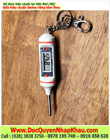 Traceable 4351, Nhiệt kế Que thăm nhiệt dải đo –50 đến 150°C Traceable@ 4351 Key-Chain Thermometer |CÒN HÀNG